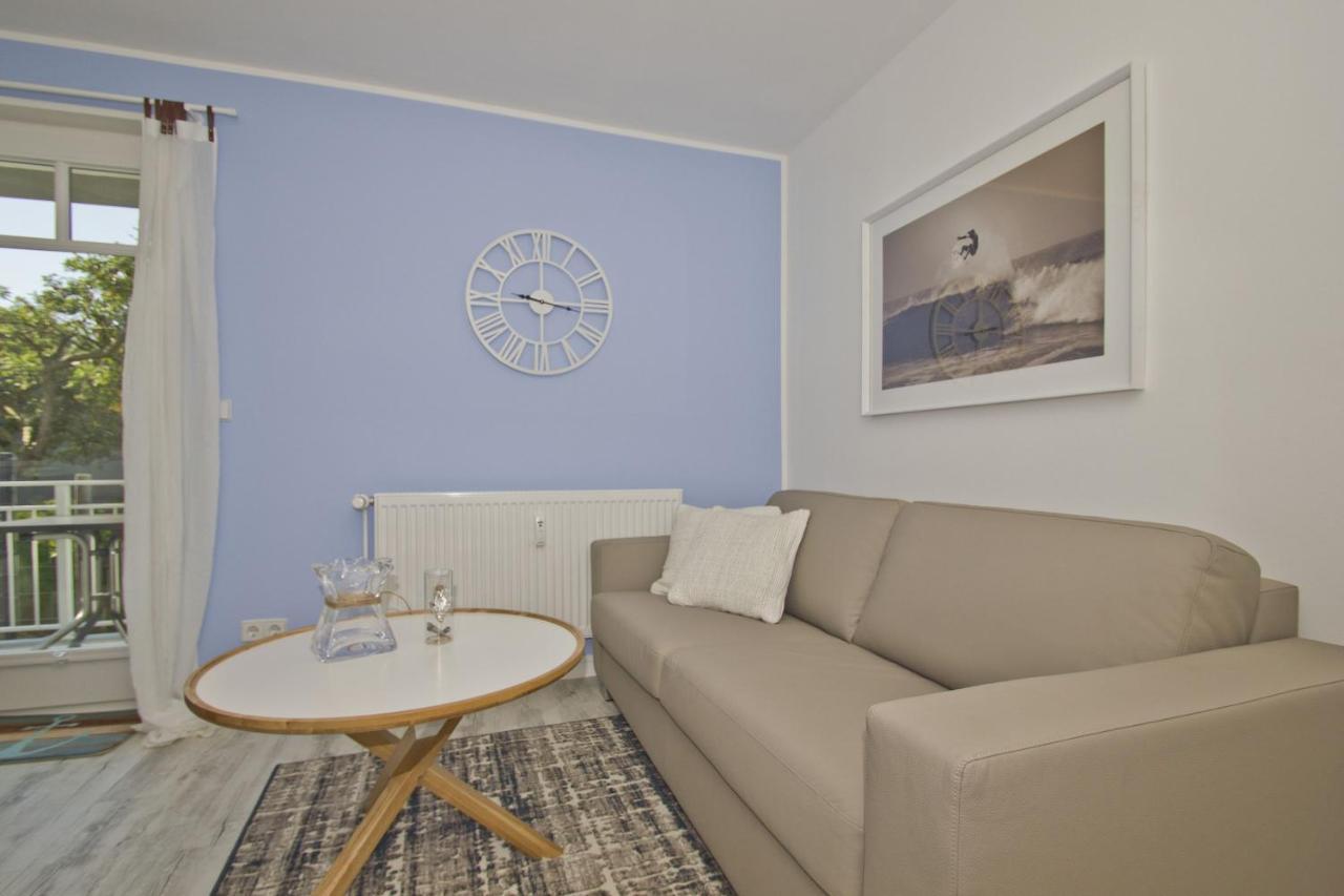 Moderne Ferienwohnung Mit Balkon, Meerblick - Ferienresidenz Zwei Boddenfewo 1-2 Lietzow Ngoại thất bức ảnh