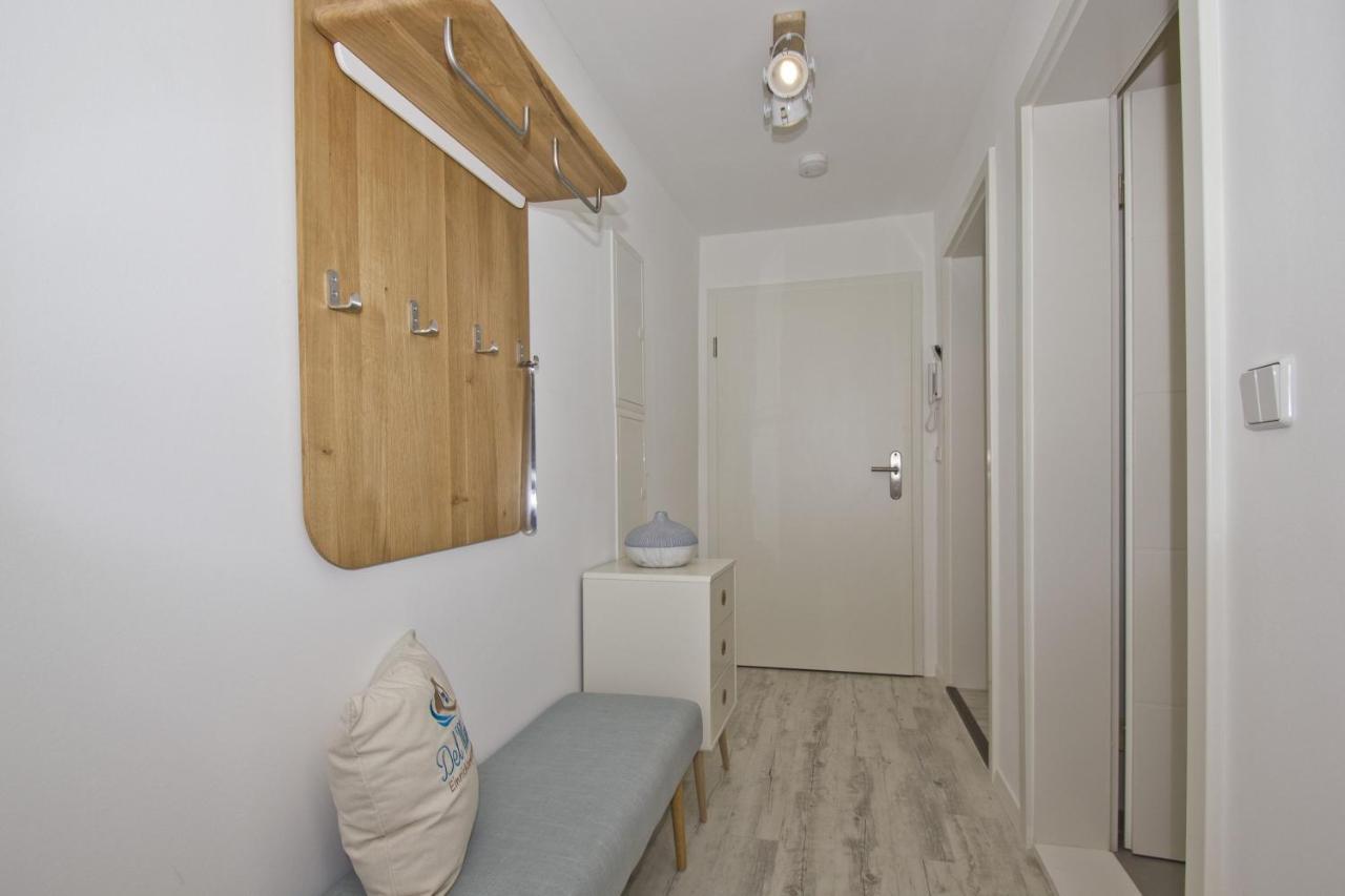 Moderne Ferienwohnung Mit Balkon, Meerblick - Ferienresidenz Zwei Boddenfewo 1-2 Lietzow Ngoại thất bức ảnh