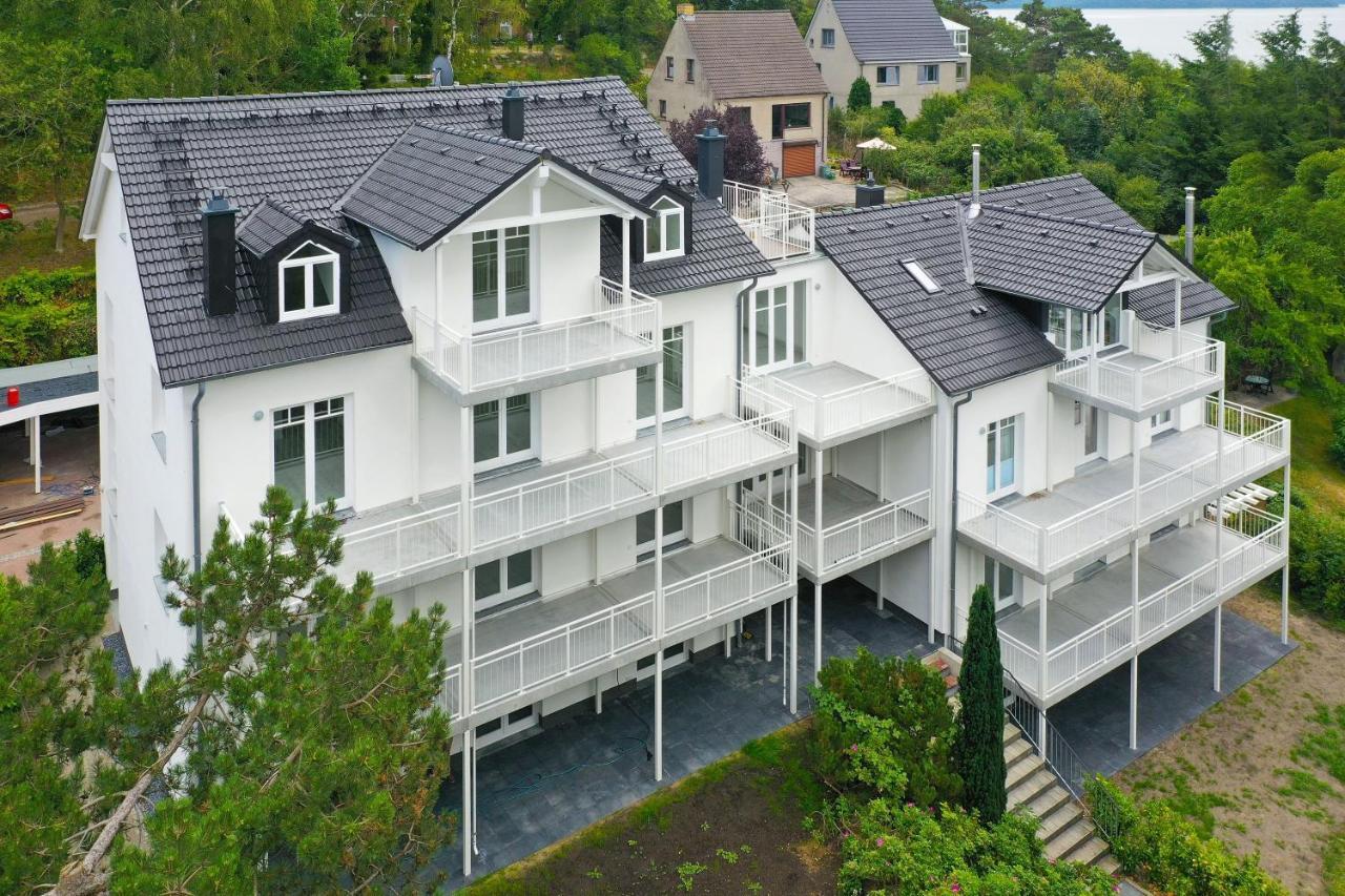 Moderne Ferienwohnung Mit Balkon, Meerblick - Ferienresidenz Zwei Boddenfewo 1-2 Lietzow Ngoại thất bức ảnh